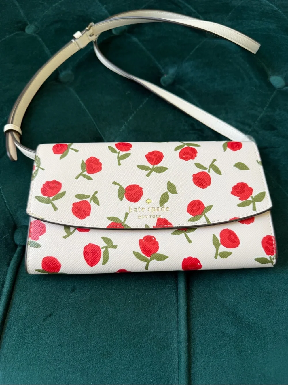 Kate Spade Dana Rose Flowers Crossbody